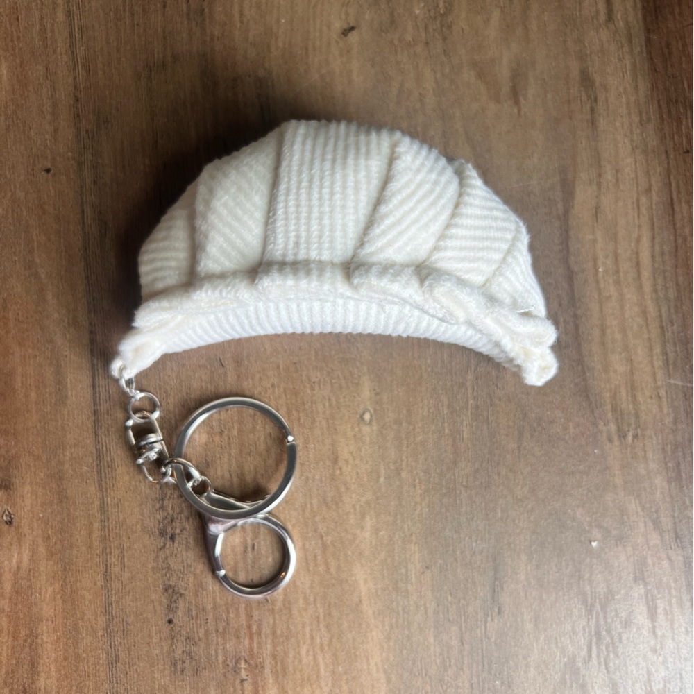 Plush Dumpling Key Chain